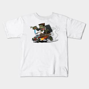 Low Brow Frankenstein Kids T-Shirt